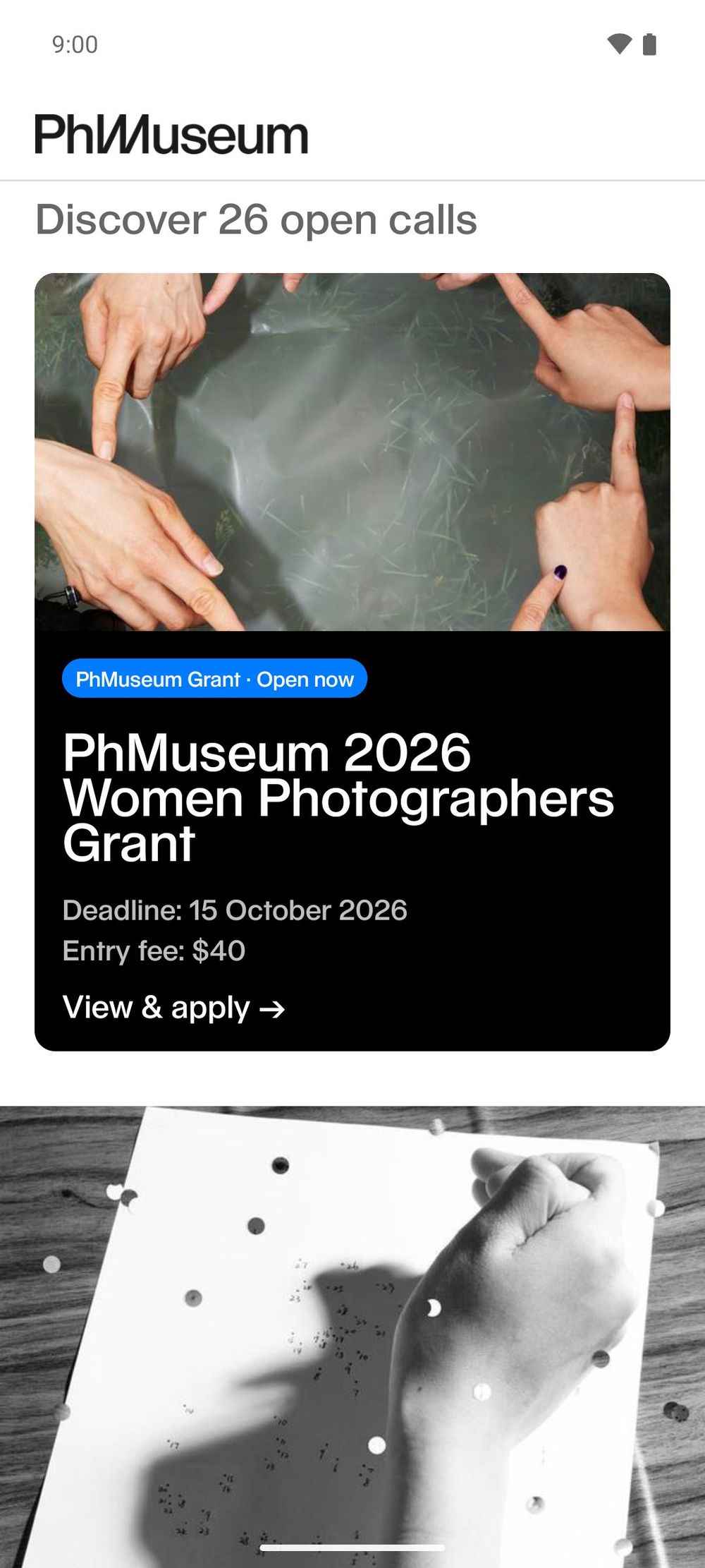 Keep connected with PhMuseum’s own Grants Programme. on Android