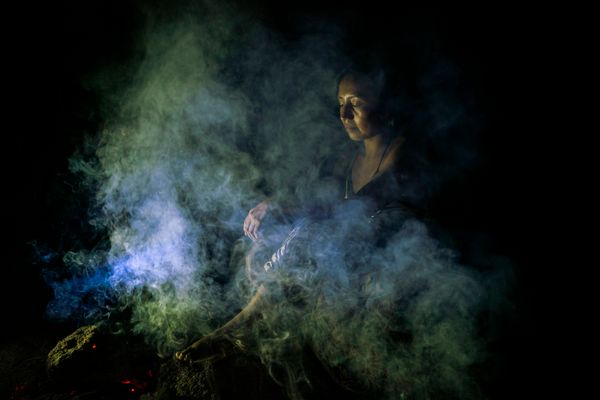 © Andrea Hernández Briceño - Image from the Fire Becomes Spirit photography project