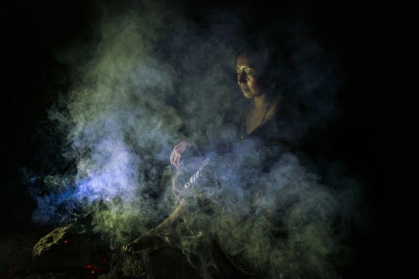 © Andrea Hernández Briceño - Image from the Fire Becomes Spirit photography project