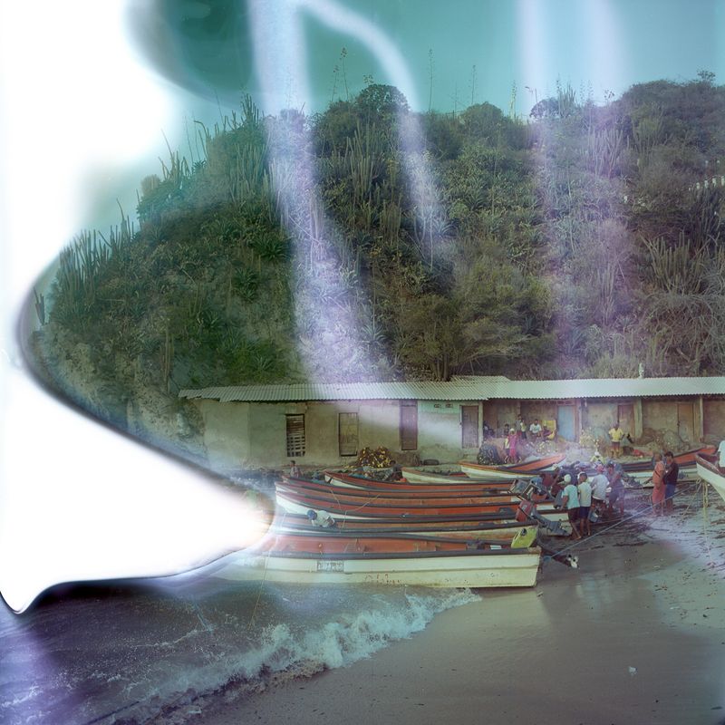 © Andrea Hernández Briceño - View of the fishing boats in Choroní, Venezuela, on January 31, 2021.