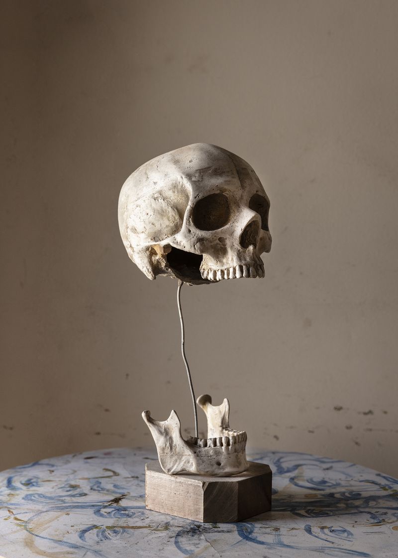 © Gui Christ - a broken skull dummy at one of the Crackland's residences.