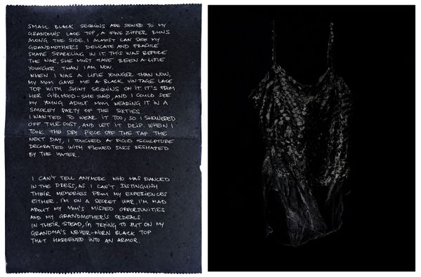 © Anna Tihanyi - Armor with note lightbox