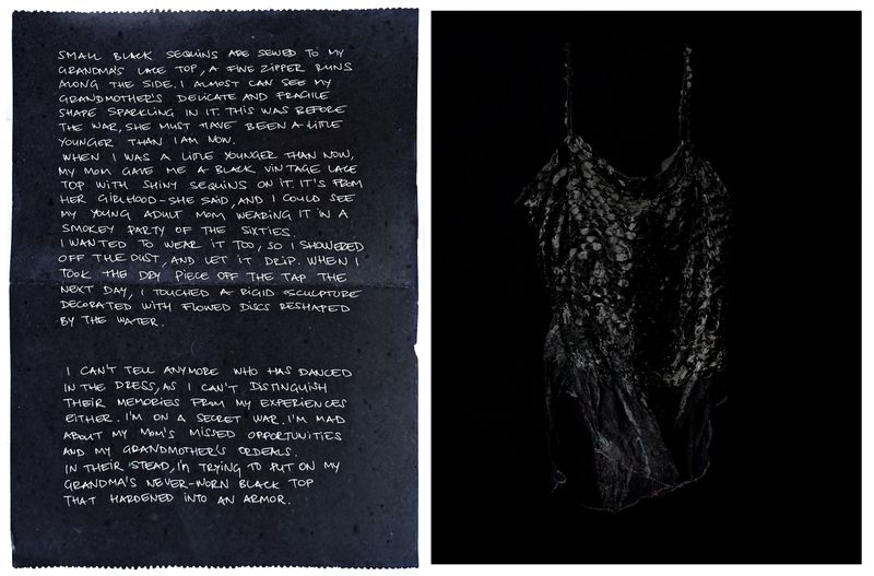 © Anna Tihanyi - Armor with note lightbox