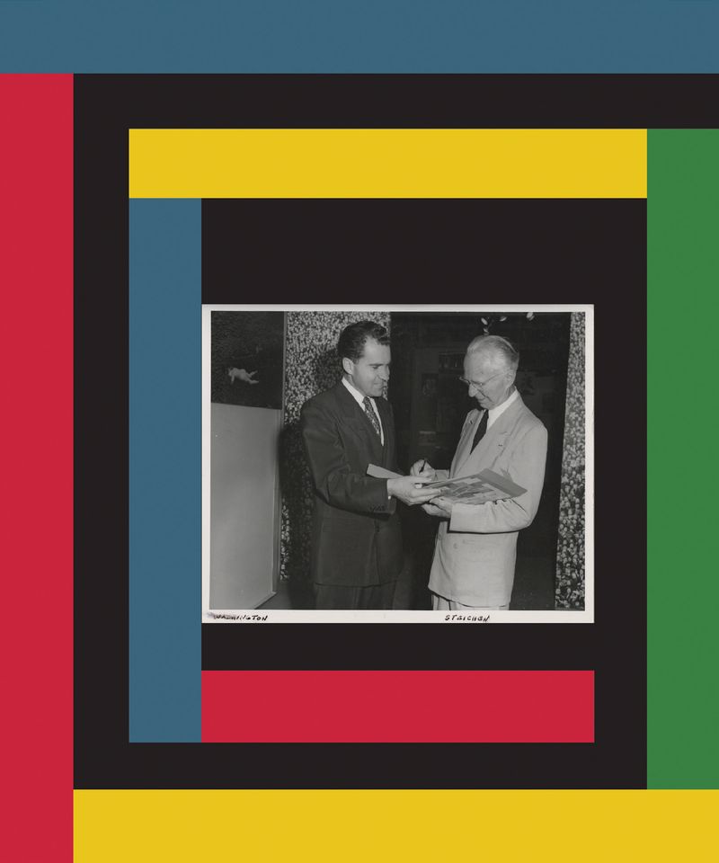 © Evan Hume - "Nixon and Steichen (Family of Man)" 2024