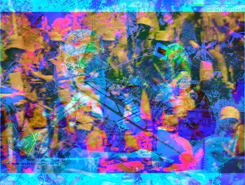 © Evan Hume - "Contras (Oliver North)" 2024