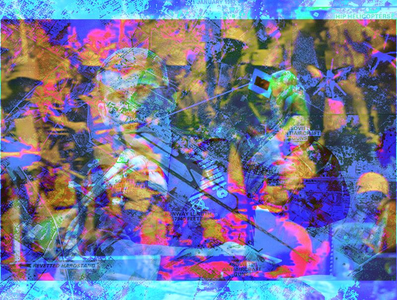 © Evan Hume - "Contras (Oliver North)" 2024