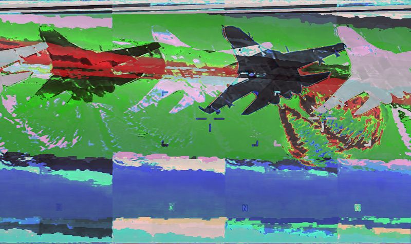 © Evan Hume - "US MQ-9 Reaper colliding with Russian Su-27 over the Black Sea, March 14, 2023" 2023