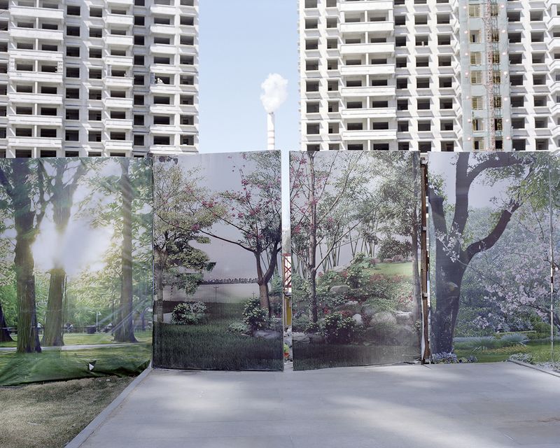 © Lu Wang - Frozen are the winds of time #30 High-rise buildings under construction