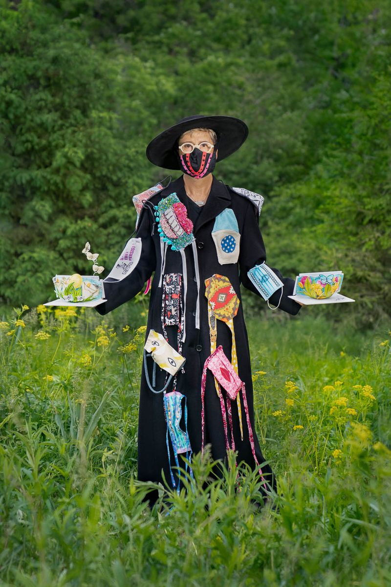 © Tina Gutierrez - Image from the Coronavirus Wearable Art Response Project photography project