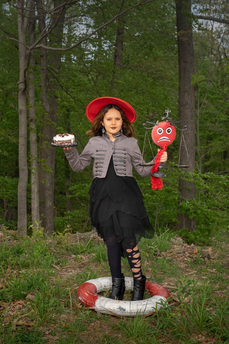 © Tina Gutierrez - Image from the Corona Virus Wearable art response project photography project
