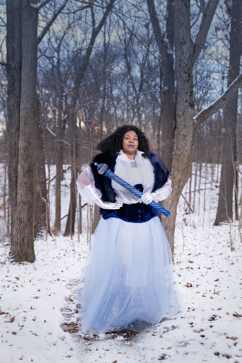 © Tina Gutierrez - Image from the Corona Virus Wearable art response project photography project