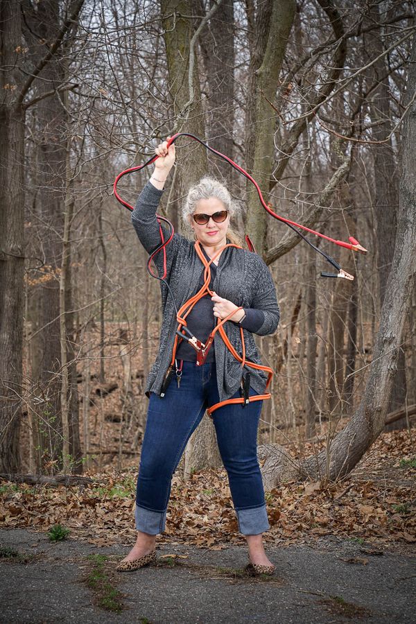 © Tina Gutierrez - Image from the Corona Virus Wearable art response project photography project