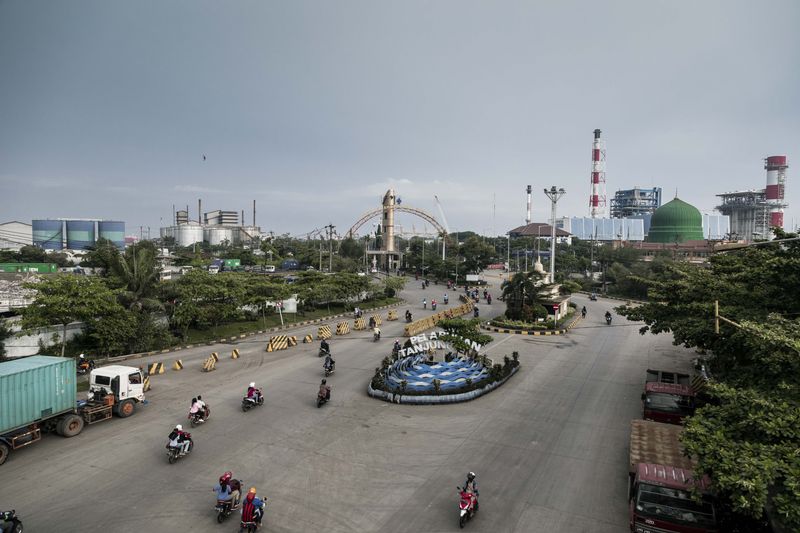© Irene Barlian - A general view of Semarang, the capital of East Java and one of the most important port hub in the region.