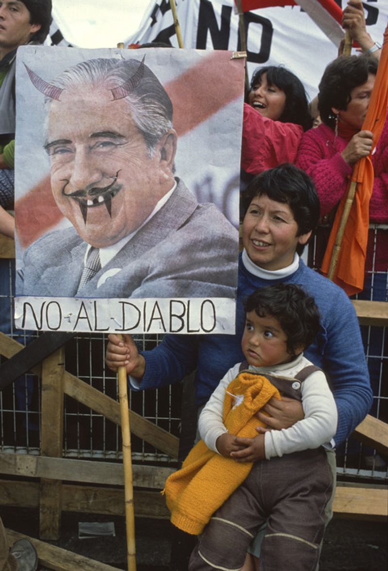© Julio Etchart - Image from the Resistance against Pinochet in Chile in the 1980s. photography project