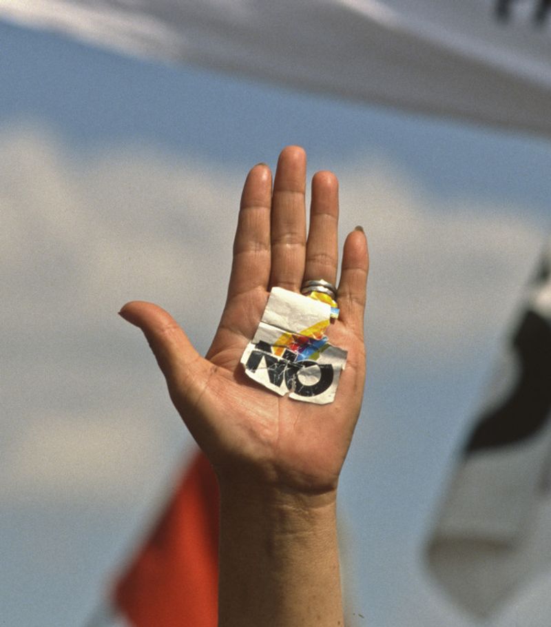 © Julio Etchart - Image from the Resistance against Pinochet in Chile in the 1980s. photography project