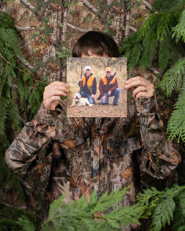 © Briar Marsh Pine - Self-Portrait with My Father and Brother, 2024