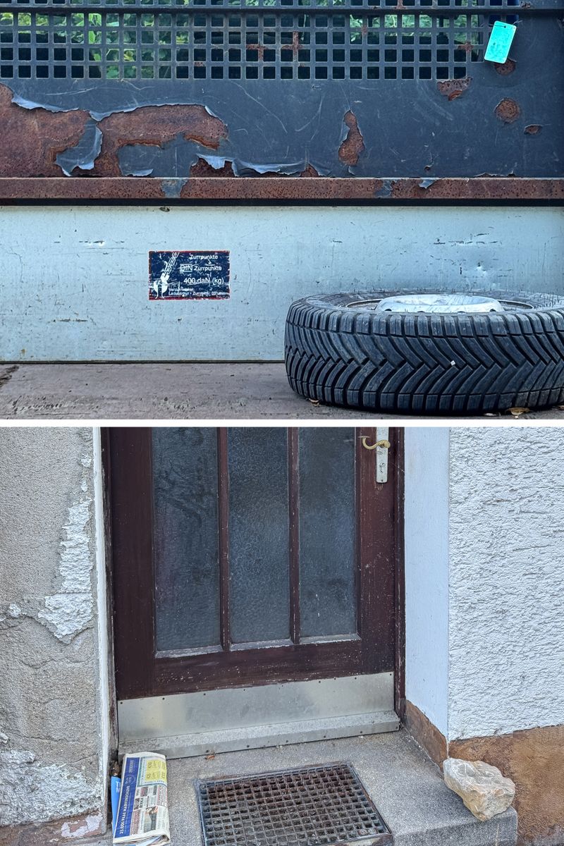 © Ariane Totzke - Yesterday’s news. Still at the door. No one came to collect it. The world moves on. This place does not.