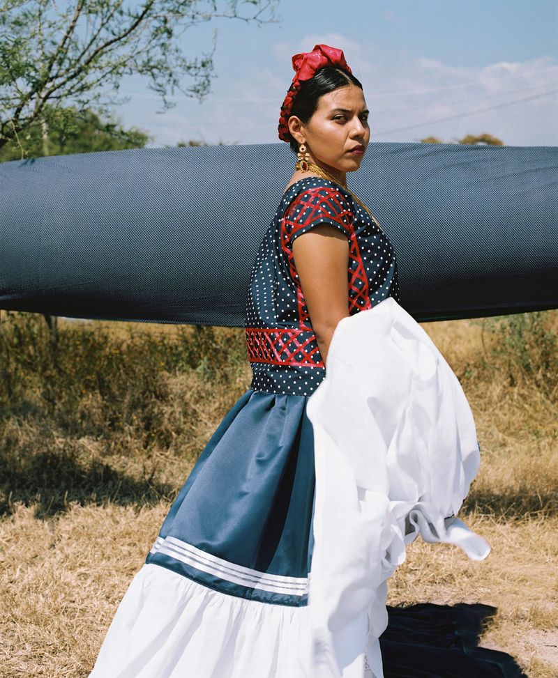 © Jahel Guerra Roa - Image from the Vestidas de Viento (Dressed with the wind) photography project