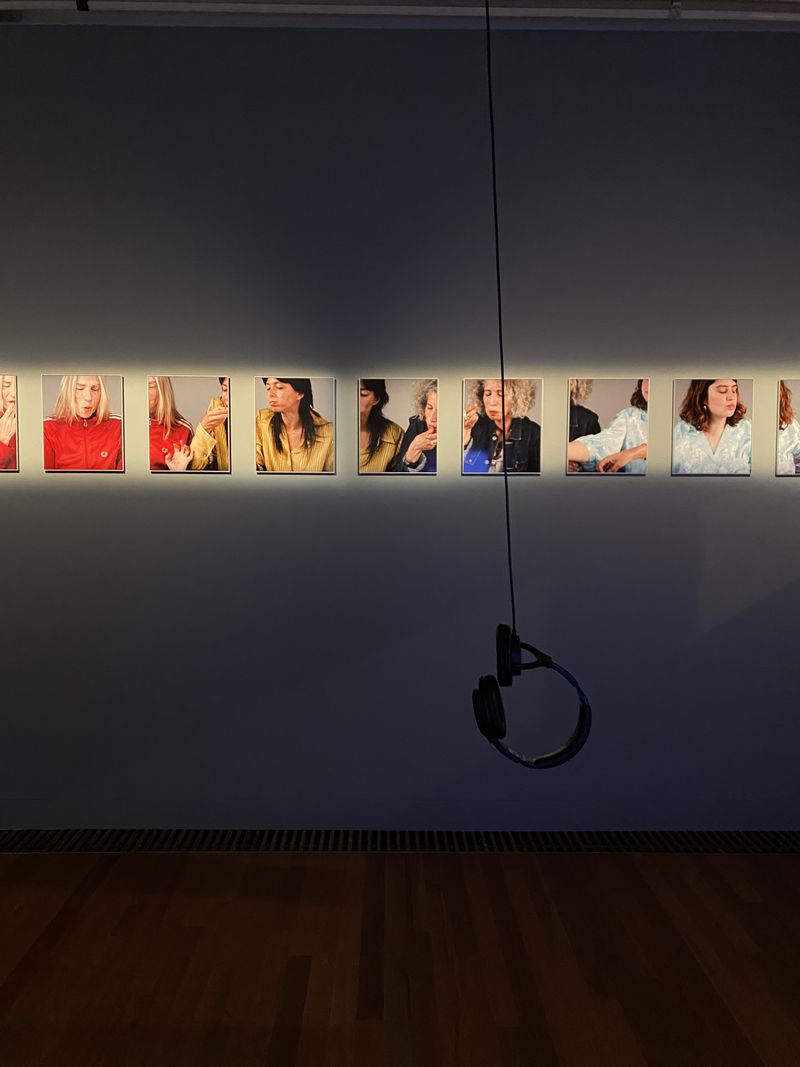 © Camille Poitevin - States of an Eating Self & live recording of Welcome to Our Table, Exhibition .TIFF, De Brakke Grond, Amsterdam, NL, 2025.