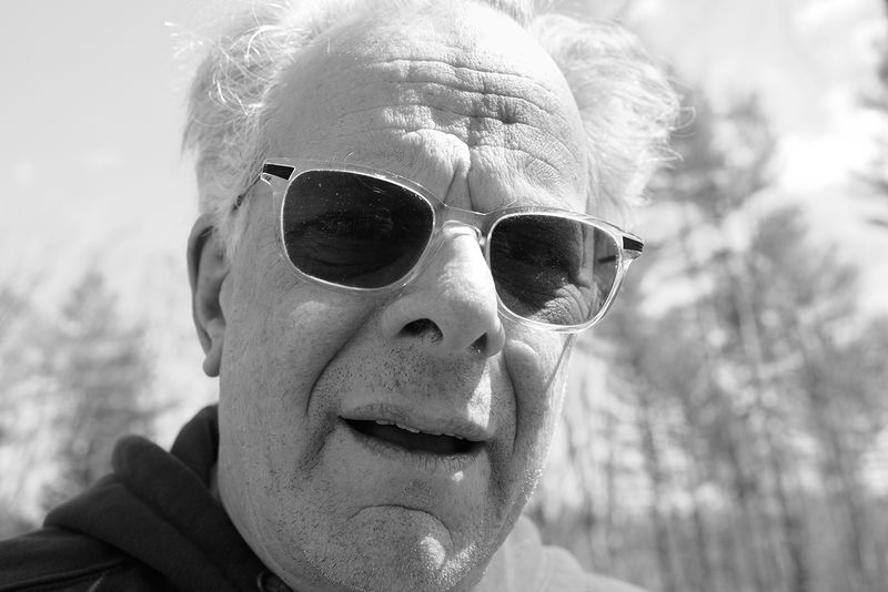 © Alice Proujansky - My dad at home in Leverett, MA in 2018.