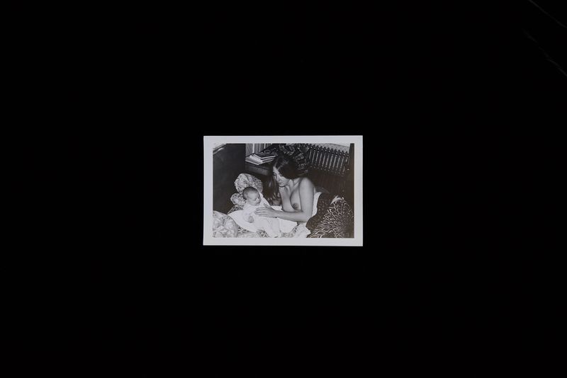 © Alice Proujansky - A photograph my dad took of me and my mom in 1979, rephotographed by me.