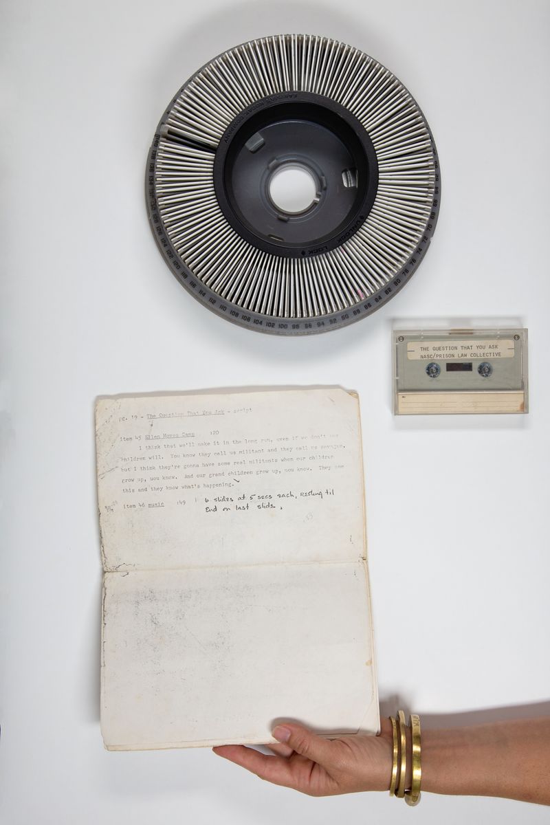 © Alice Proujansky - "The Question That You Ask" slideshow, script, and recording.