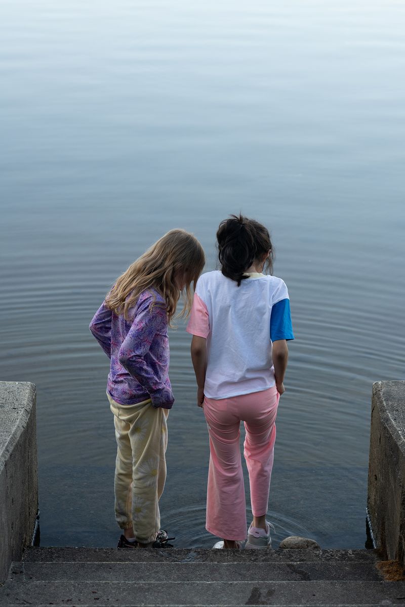 © Alice Proujansky - January, Melissa and the Lake, Shutesbury, MA, 2024. Inkjet Print, 15 x 22 in.