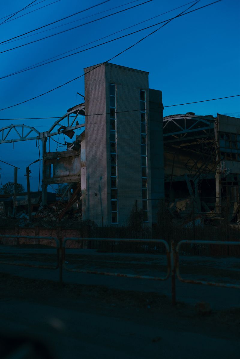 © Johanna Berghorn - Destruction of Chernihiv.