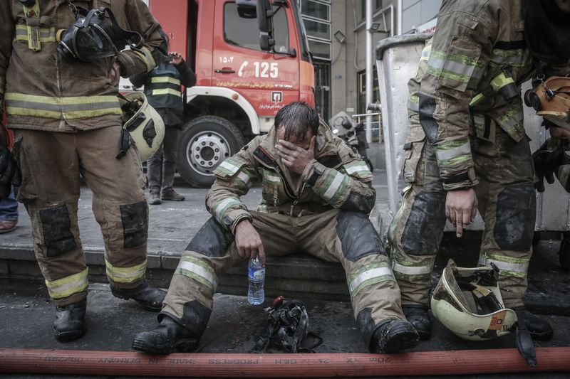 © Foad Ashtari - Image from the Crying at Work  photography project