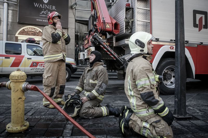 © Foad Ashtari - Image from the Crying at Work  photography project