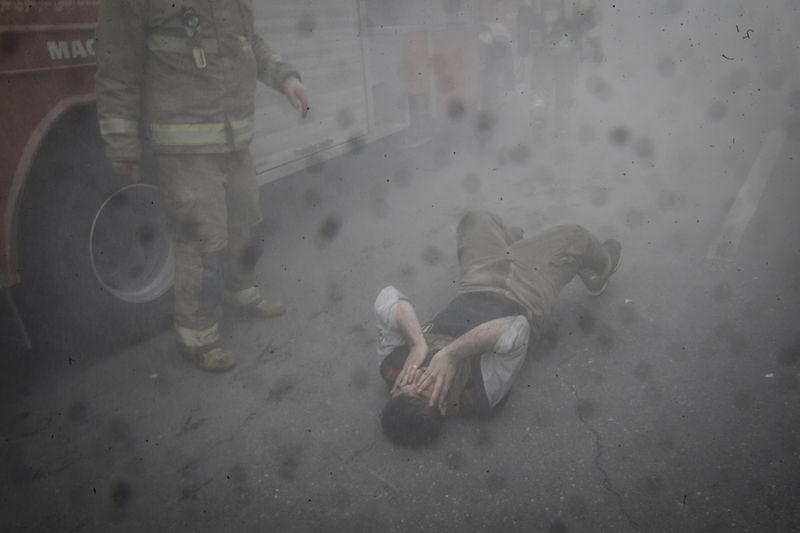 © Foad Ashtari - Image from the Crying at Work  photography project