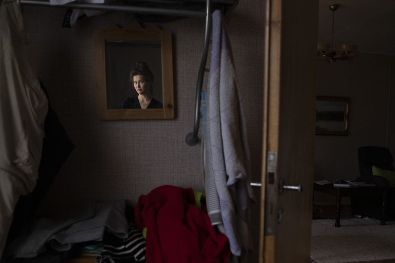 © Saara Tuominen - Image from the I saw my own reflection, warping as the lake lived photography project