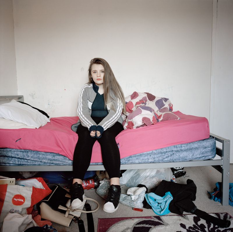 © Margaret Mitchell - Kyla in her bedroom.