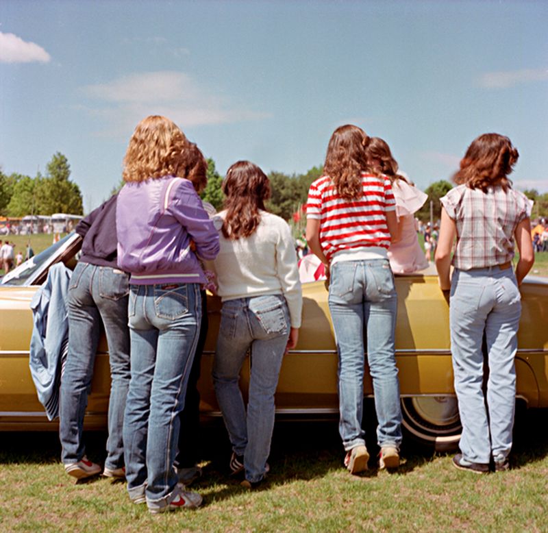 © Barbara Peacock - Adiadas and Jeans - 1983