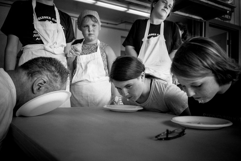© Barbara Peacock - 4H Pie Eating Contest - 2015