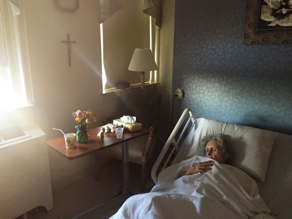 © Barbara Peacock - Carroll - age 95 ' Are you my husband, can you take me home?'