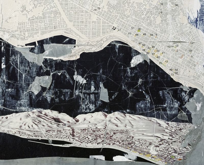 © Filippo Menichetti Martin Errichiello - A touristic map showing the city of Reggio Calabria.