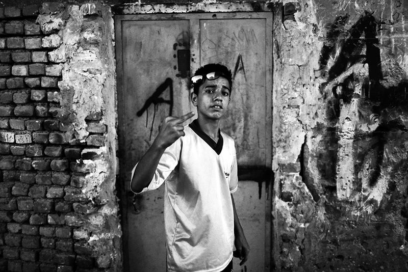© Fatemeh Behboudi - Portrait of a teenager Khorramshahr. He believes there is no future in the city