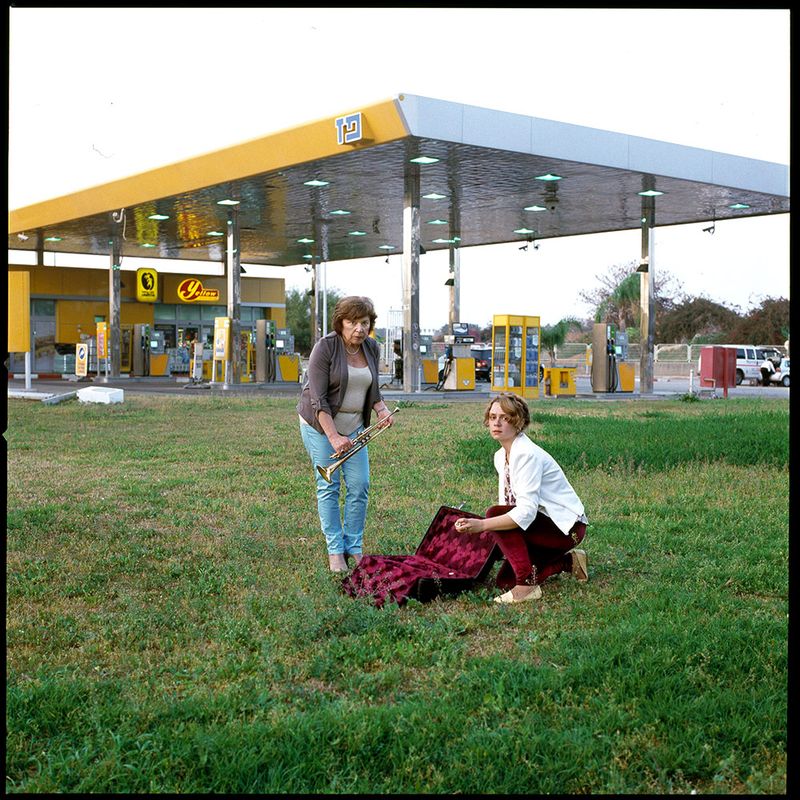 © Sivan Elirazi - The trumpet in my head(from 'Skvaznak'),2015 inkjet print 35*35 cm