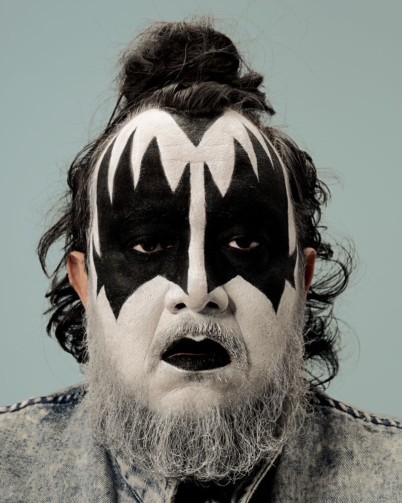 © Juan Brenner - Me in a parallel universe where I play in a "KISS" tribute band.