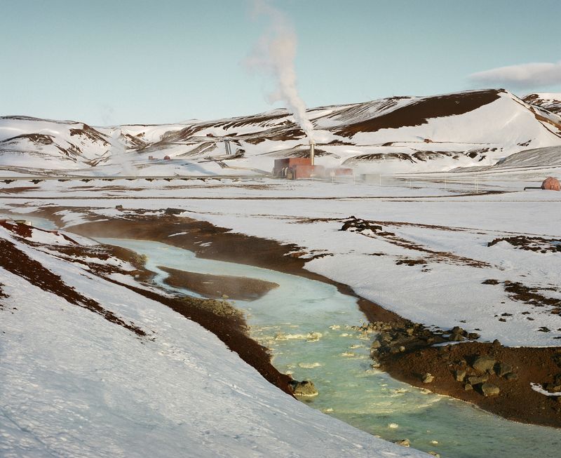 © Marcelle Bradbeer - Krafla Geothermal Power Plant, 2019Mývatn, IcelandShot on Mamiya RZ67 Pro IIPortra 160 Film