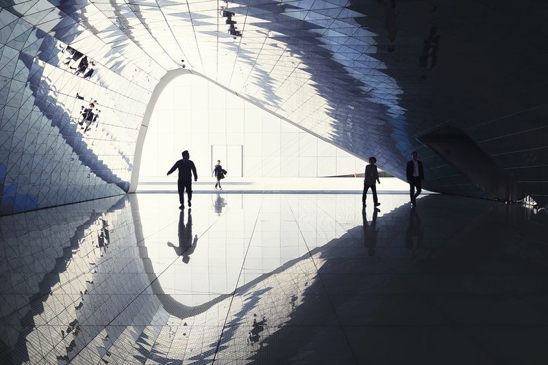 © Andrés Gallardo Albajar - Image from the Urban Geometry photography project