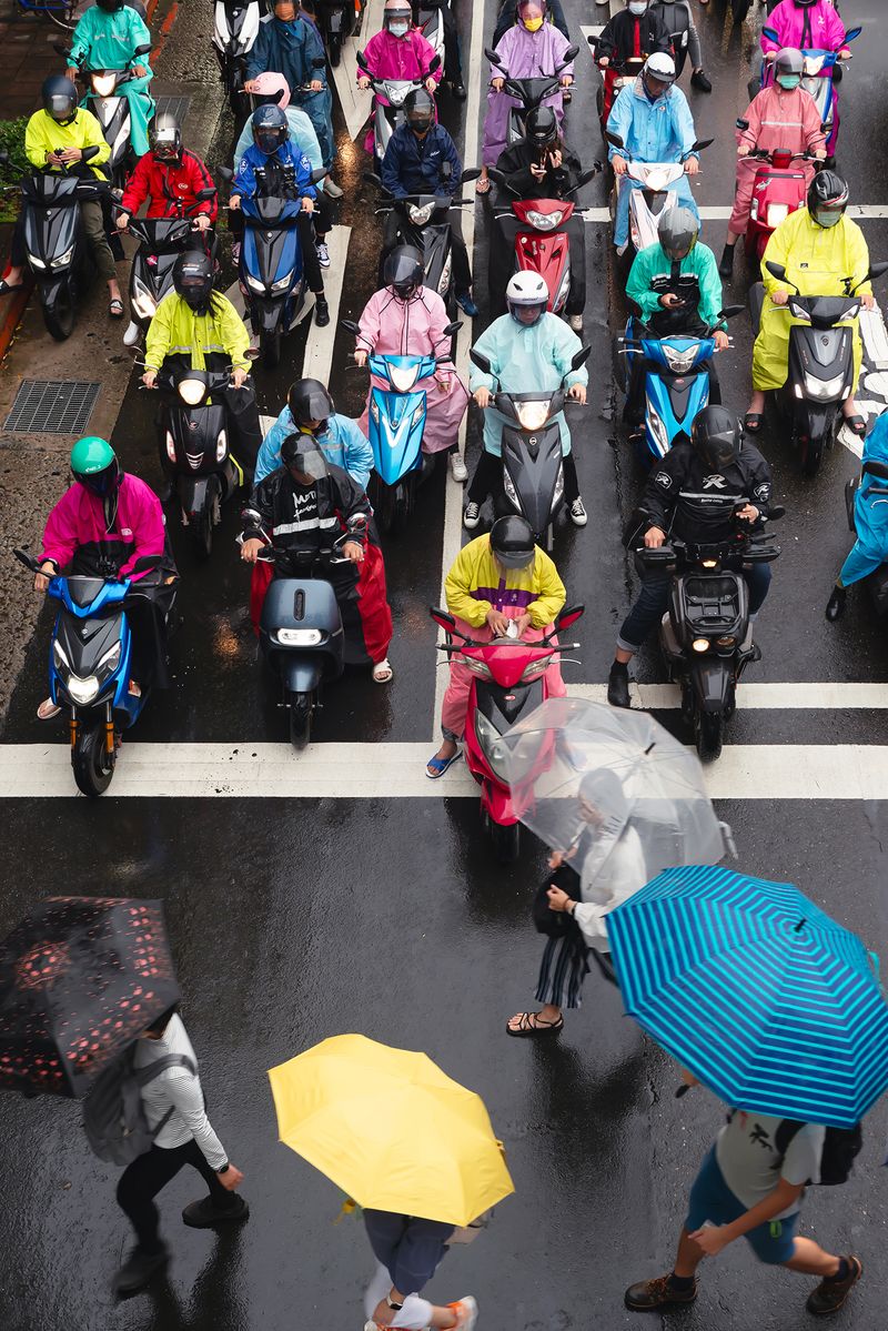 © Andrés Gallardo Albajar - Image from the Life On 2 Wheels - Taiwan photography project