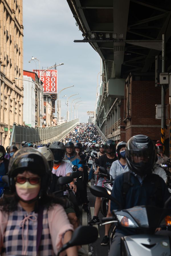 © Andrés Gallardo Albajar - Image from the Life On 2 Wheels - Taiwan photography project