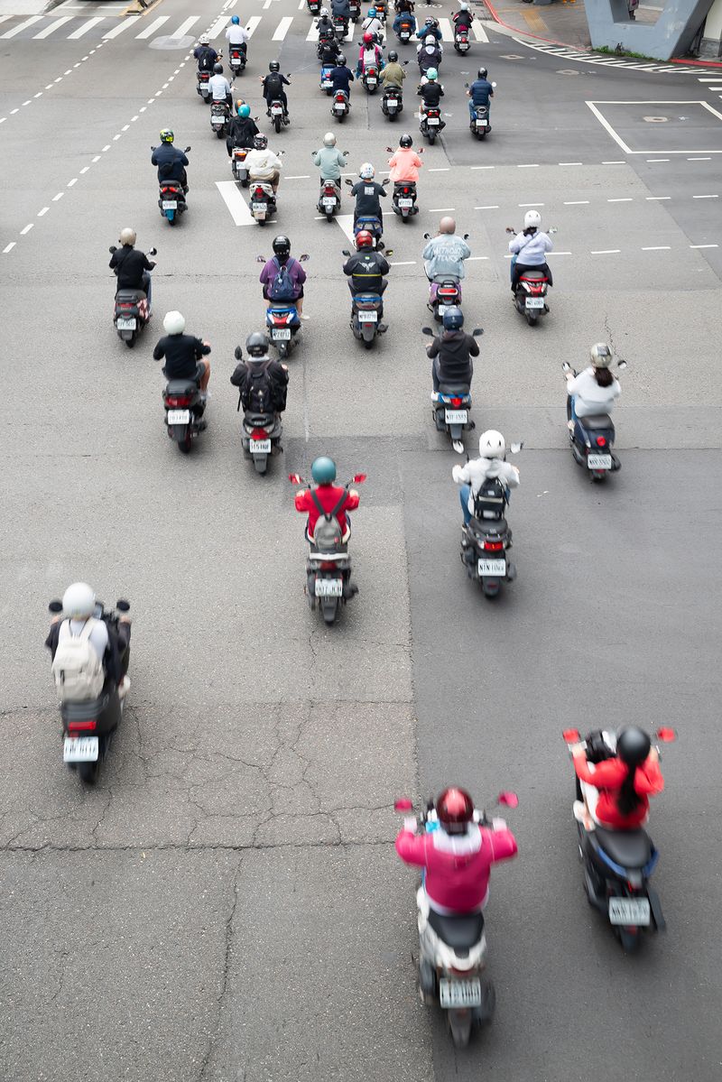 © Andrés Gallardo Albajar - Image from the Life On 2 Wheels - Taiwan photography project