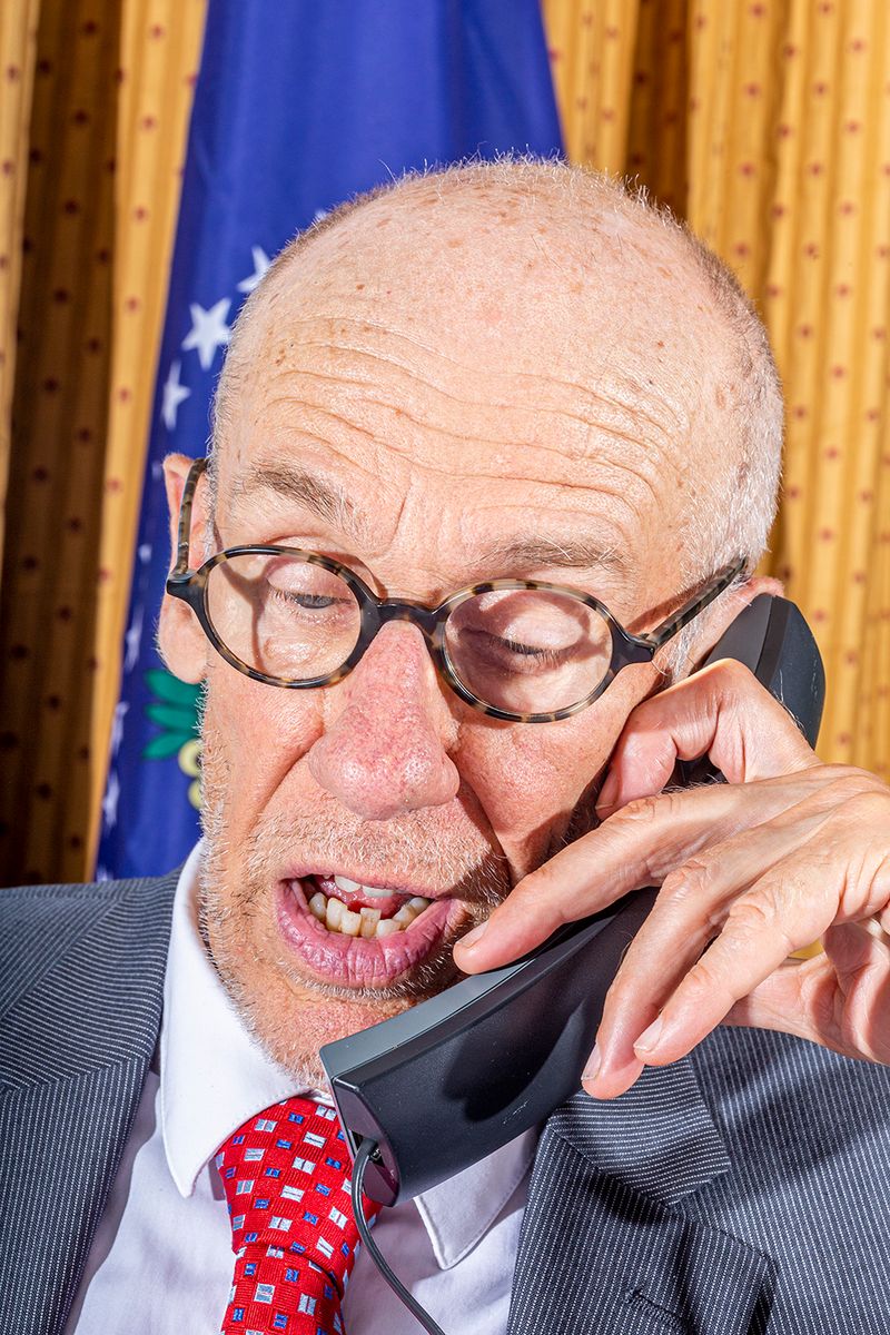 © Jesper Boot - Dad calling from the Oval Office (living room)