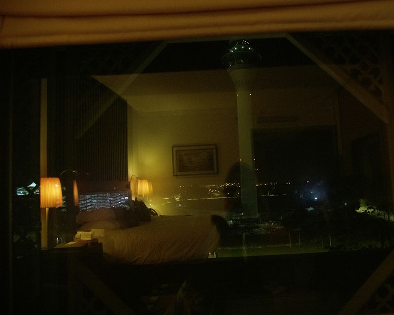© Alexandra Dautel - Arriving in Kuala Lumpur, facing the airport, personal photograph, March 2024