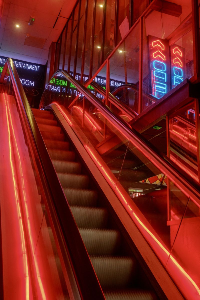 © Gem Redford - Arcade escalator, Scarborough