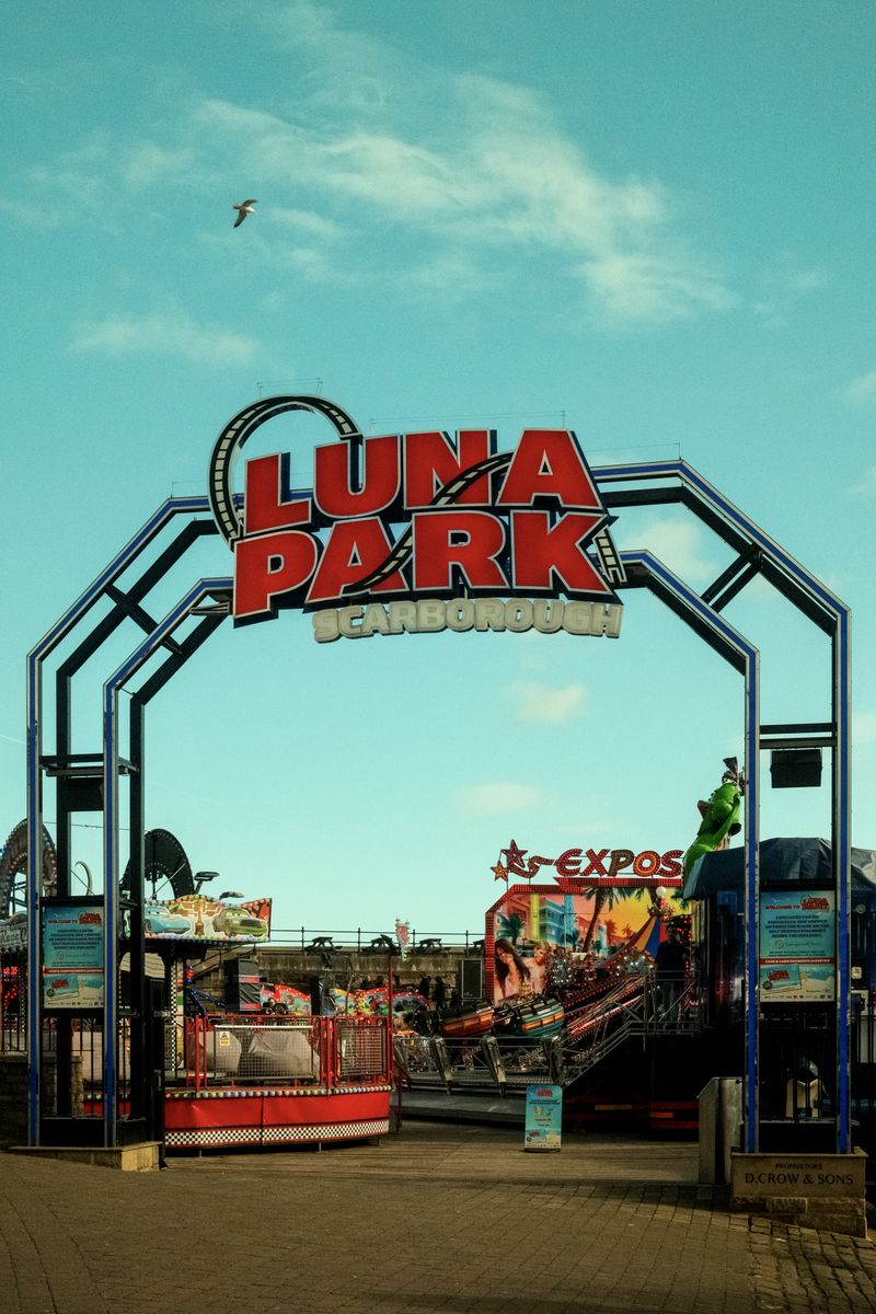 © Gem Redford - Luna Park entrance, Scarborough, North Yorkshire