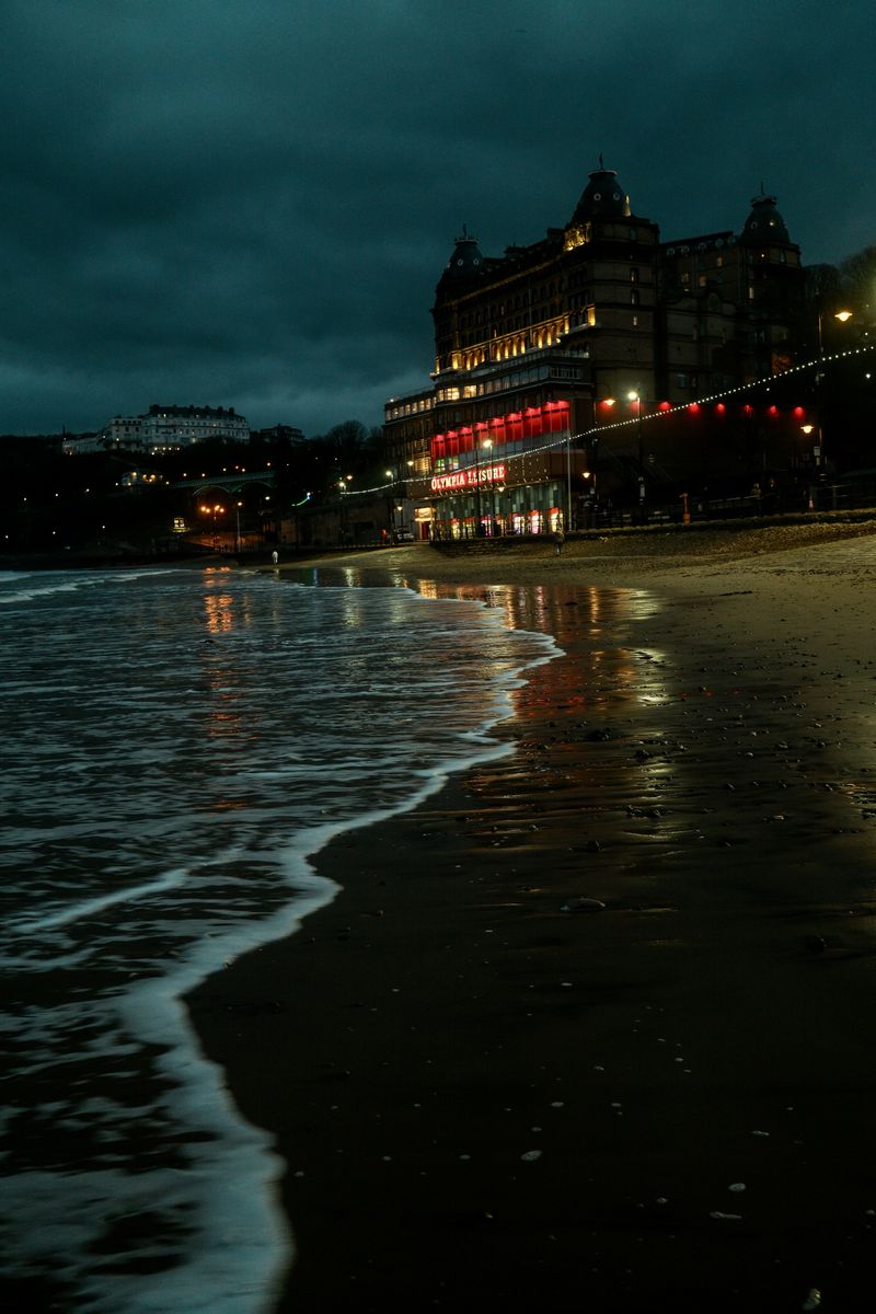 © Gem Redford - Scarborough seafront at dusk, North Yorkshire